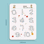 Magical Montessori Tracing Workbook Reusable Pen Control and Tracing Book for Kids Calligraphy and Drawing Educational Toys