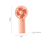 Portable Fan Convenient Creative Small Fan Pocket Hand-held Fan Lightweight AA Battery Handheld Mini Fan Air Coolers