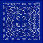 70CM Oversized Hip Hop Amoeba Cashew Cotton Square Bandana Scarf Headband Black Paisley Gifts For Men/Boys/Girls