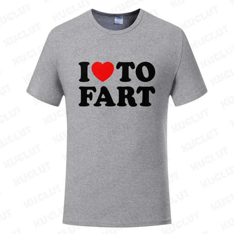 Huge Fart Loading Men's T-shirt Humor Tee Joke Gag Tshirt for Dad Gifts Guys Male Clothes Short Sleeve Tees Funny Graphic Tops