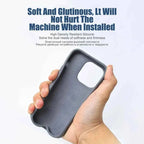 Luxury Shockproof Case For Apple iPhone 11 12 13 14 15 16 17 Pro Max 17 Air Plus Liquid Silicone Cases Cover Phone Accessories