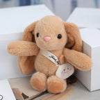 15cm Rabbit Fur Keychain Plush Bag & Car Charm