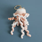 Ocean Animal Crochet Keychain Tropical Fish Bag Charm