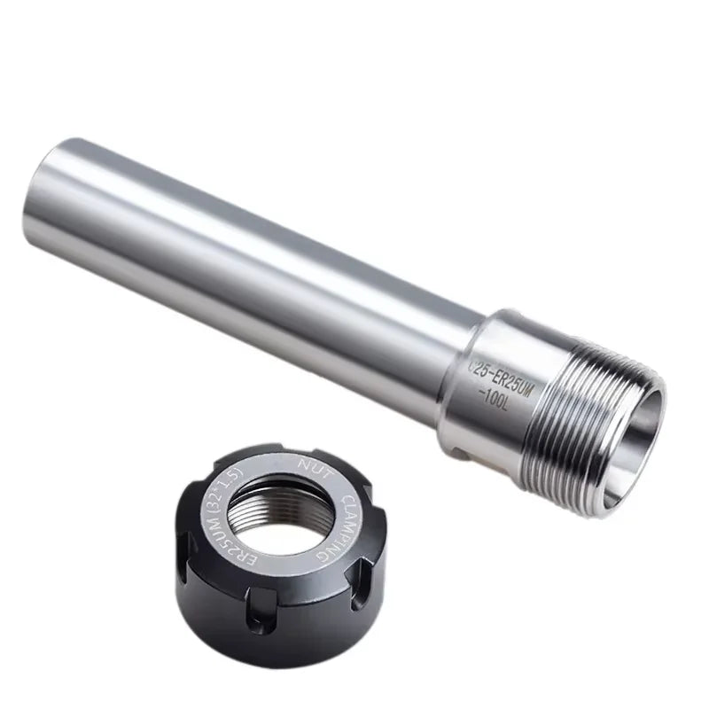 ER Extension Rod C6 C8 C10 C12 C16 C20 C25 C32 ER8 ER11 ER16 ER20 ER25 Extension Rod Tool Holder Bracket Tool Collet 100 150 200