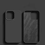 Luxury Shockproof Case For Apple iPhone 11 12 13 14 15 16 17 Pro Max 17 Air Plus Liquid Silicone Cases Cover Phone Accessories
