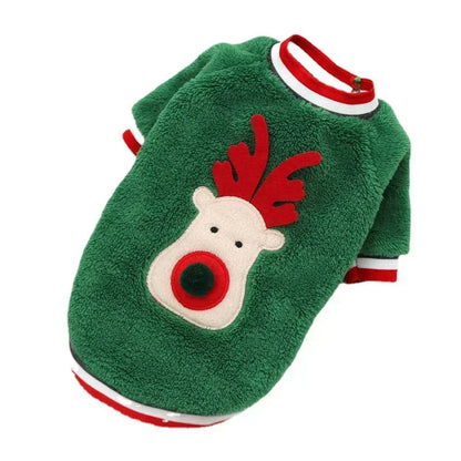 Dog Christmas Clothes – Cozy Winter Coat for Small & Medium Dogs
