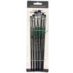 6pcs Artist Paint Brushes Set Artist Paintbrushes For Acrylic Oil Watercolor Acrylic Painting For Body Face Rock Canvas