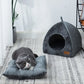 New Triangle Cat Nest Closed Cat House Pet Nest Warm and Thickened Deep Sleep Dog Nest Pet Supplies Closed Cat bed cat tents - WTN Essentials 