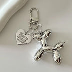 Jelly Cute Jelly Balloon Dog Keychain Pendant Cartoon Dog Chain Keychain - Lovely Accessory Jewelry Gift for Unisex Keys