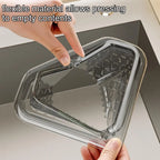 Magnetic Triangle Sink Strainer Basket – Kitchen Food Waste Filter