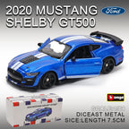 Bburago 1:64 golf Porsche 911 Shelby Raventon Mustang Lamborghini Collection Series Car Die Casting Model Gift Toy