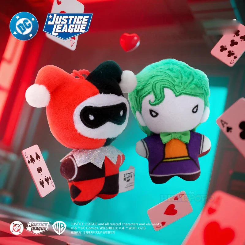 DC Justice League Plush Keychain Superhero Bag Charm