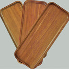 Eco-Friendly Wooden Serving Tray – Stylish & Versatile