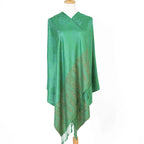 Luxury Satin Shawl Wraps Fashion Women's Silk Scarf Pashmina Soft Elegant Neckwear for All Seasons
