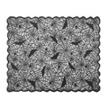 Halloween Lace Tablecloth – Bat & Skull Haunted House Party Decor