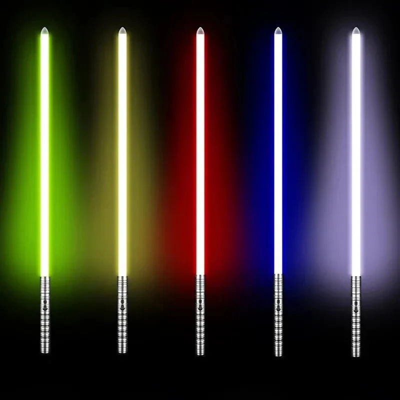 RGB Metal Laser Lightsaber Cosplay Light Saber Sword Sabre De Luz Kpop Lightstick Espada Rave Weapon Toys Flashing