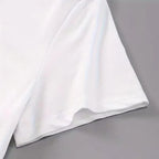 Camiseta holgada y bonita de estética Y2k para mujer camisetas informales con cuello redondo de dibujos animados japoneses