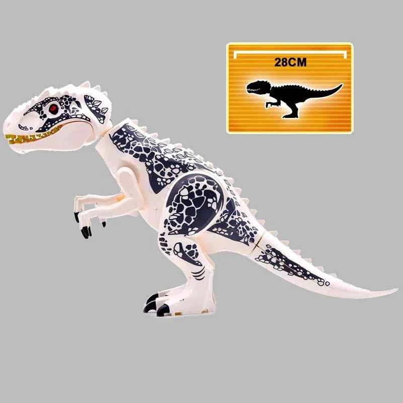 Jurassic Raptor Building Blocks Mini Dinosaur Construction Toy Set