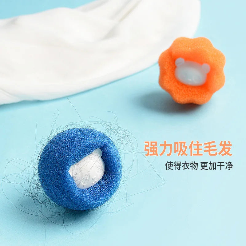 Pet Hair Remover Reusable Ball Wool Sticker Cat Hair Remover Pet Fur Lint Catcher Cleaning Tools Laundry Washing Machine Filter - WTN Essentials 