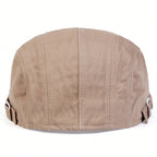 British Newsboy Flat Cap for Casual Vintage Outdoor Style