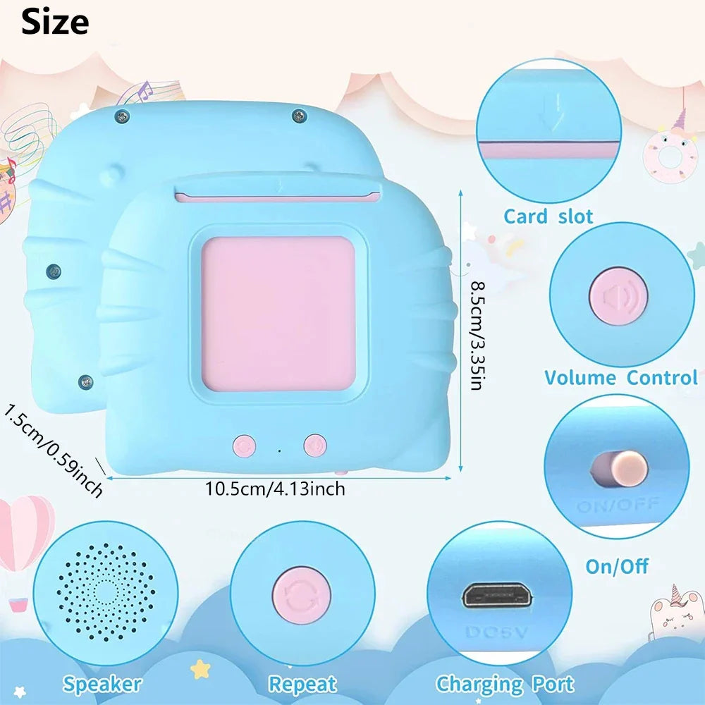 Talking Flash Cards Early Learning Educational Toy for Preschool Kids