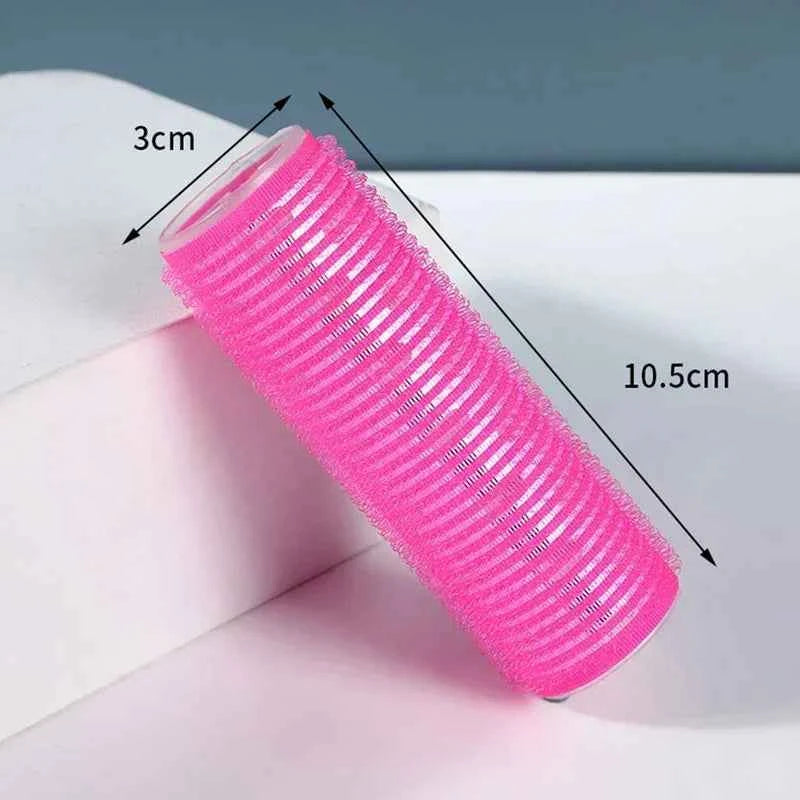 S/M/L Lazy Hair Rollers Hair Curlers Air Bangs Curling Rollers Plastic Self-adhesive Hair Curling Hairdressing Styling DIY Tool