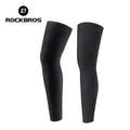 ROCKBROS  Arm Sleeve Breathable Quick Dry UV Protection Cycling Sport Sleeve Ice Fabric Sunscreen Sports Wear Fitness Arm Sleeve