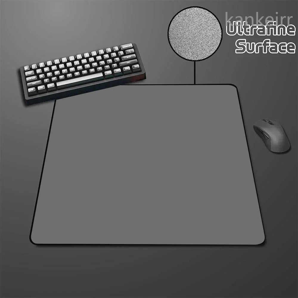 Black Speed Mouse Pad Pure Color High Elastic Non-slip Bottom Gaming Mouse Mat Premium E-Sports Mousepad Ultrafine Surfa Deskmat