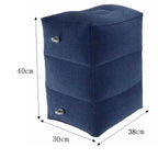 Kids Flight Sleeping Footrest Pillow Resting Pillow On Airplane Car Bus Pillow Inflatable Travel Foot Rest Pillow Foot Pad