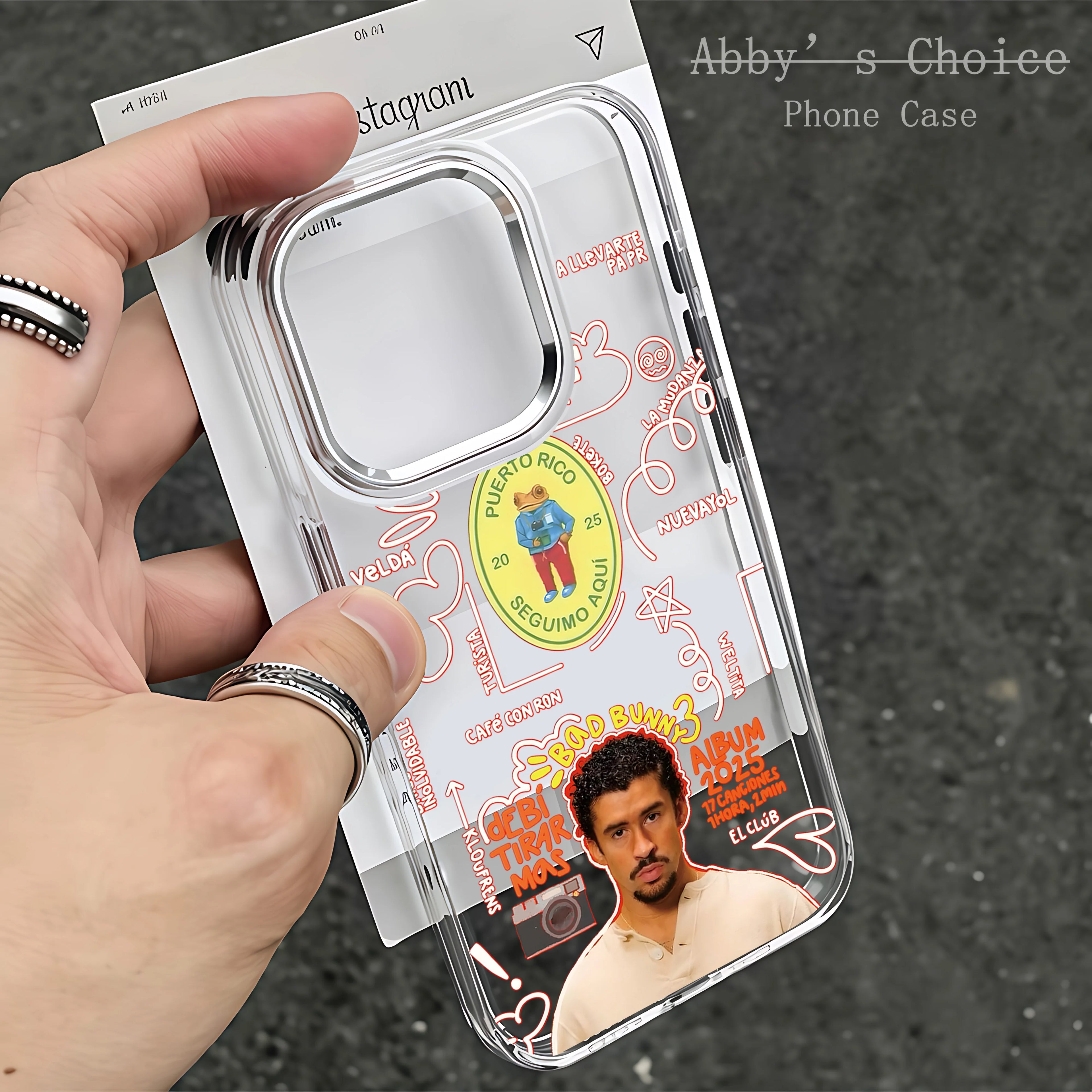 DTMF Debí Tirar Más Fotos Bad Bunny Phone Case For iPhone 17 16e 16 15 14 13 12 11 mini Pro Max X XR XSMAX 8 7 Air Plus