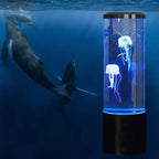 7-Colour LED Jellyfish Lava Lamp Ocean Mood Light