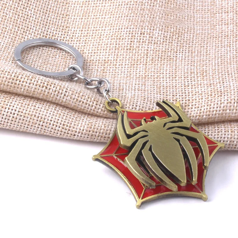 Cartoon Spider Blade Keychain Creative Key Ring Key Chain Jewelry Handsome for Movie Fans Woman Man Handsome Gifts