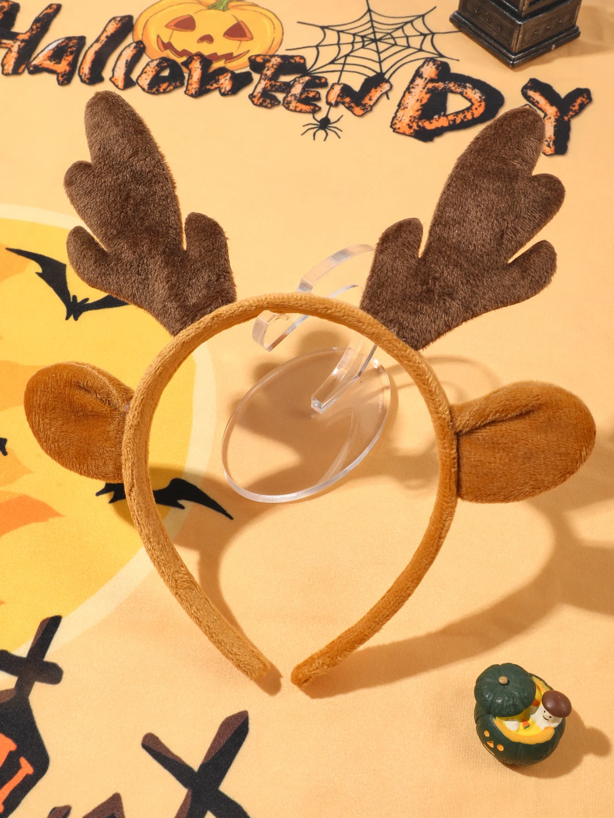1Pcs Deer Antlers Headband for Women Girl Cute Reindeer Horns Ears Costume Accessories for Halloween Christmas Cosplay Supplies