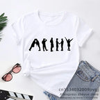 Girl Korean Group Top Tee Female CLothes T Shirt Streetwear Women Fashion T-Shirt Aesthetic Clothes