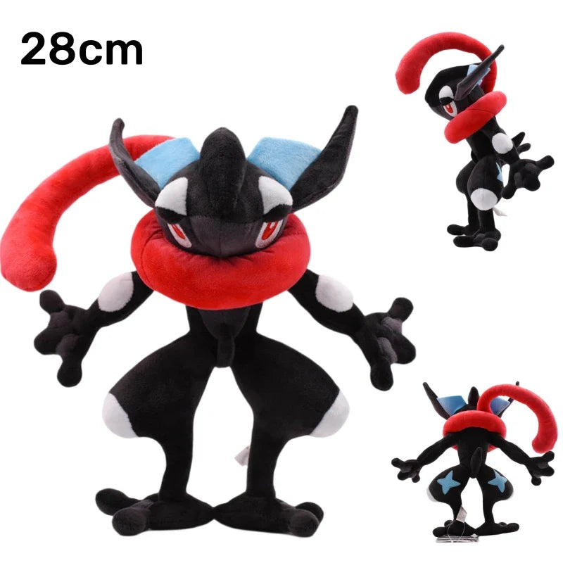 Pokemon Plush Toys Bayleef Zeraora Greninja Goodra Salamence Garchomp Zapdos Swampert Anime Figures Kid's Xmas Birthday Gift