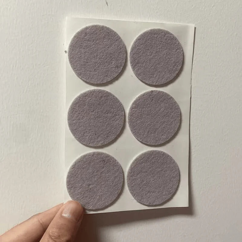Thickened Self-adhesive Felt Chair Leg Pads Anti Slip Scratch Resistant Noise Resistant Floor Furniture Protection Pads Gaskets