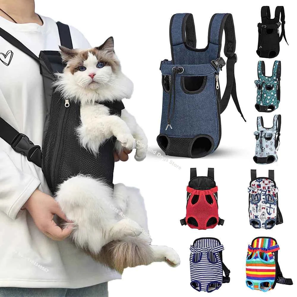 Breathable Cat Backpack Carrier for Outdoor Adventures