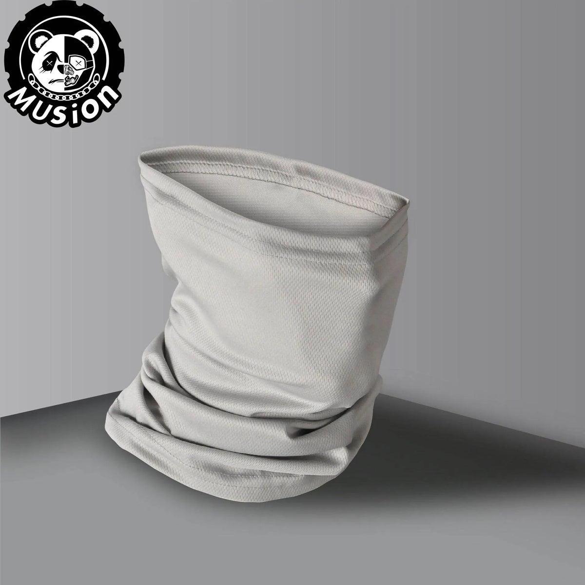 Musion Breathable Motorcycle Mask Quick Dry Mesh Bandana Head Scarf Men M Cool Fabric Sun Protection Rider for Cycling