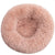 Round Plush Pet Bed for Large & Medium Dogs – Super Soft Cat Bed, Cozy Winter Warm Sleeping House