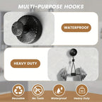 Vacuum Suction Cup Hooks Punch Free Bath Sucker Hook Wall Hook Hanger Glass Kitchen Bathroom Hooks for Towel Handbag