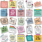 50Pcs Cute Motivational Words Test Stickers Inspirational Decals for School Teacher Student Stationery Notebook Diary Sticker