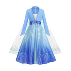 Frozen Elsa Anna Princess Girls Costume Kids Dress Disney Snow Queen Halloween Cosplay Birthday Party Dress Up 2-10 Years