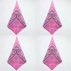 1/4/9pcs Men Women Bandana Hairband Cowboy Mens Biker Sports Headwear Wrist Hairwrap Single Sided Head Wrap Scarf Paisley