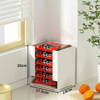 Multi Functional Instant Noodle Storage Box Kitchen Organizer for Ramen Cups Perfect for Pantry Organization Food Storage