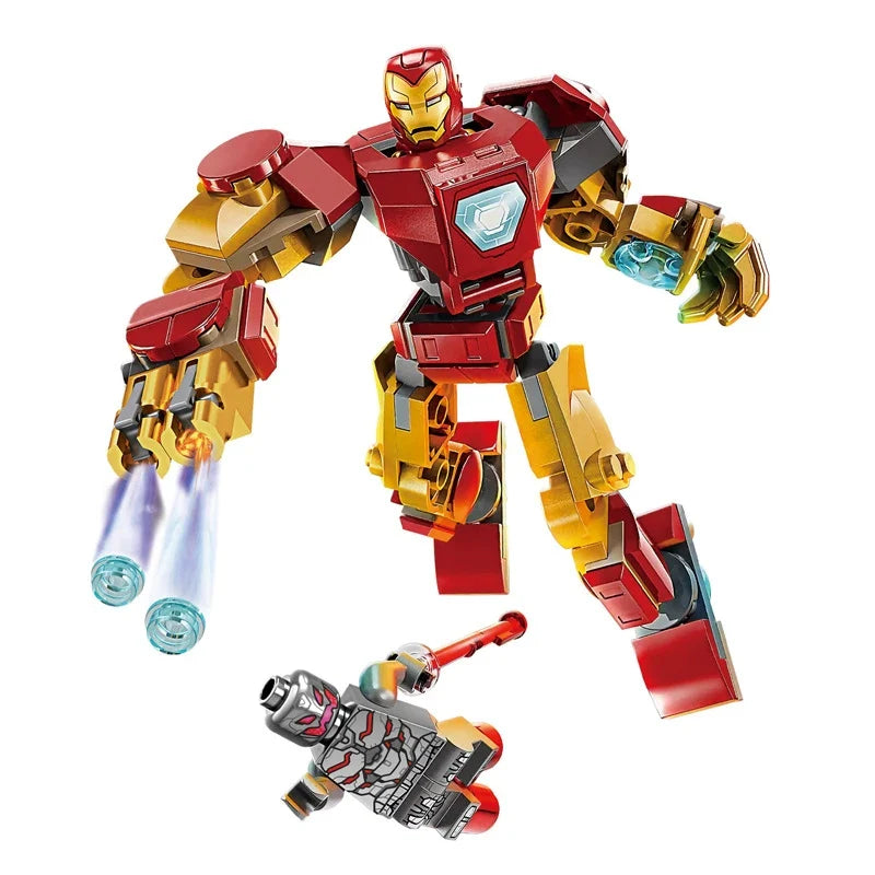 Superhero Building Blocks Avengers Toy Set – Action Figure Model Kit