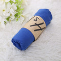 Fashion Korean Scarf Women Luxury Spring Winter Solid Color Hijabs For Woman Shawls Wraps Pashmina Bandana Scarves Wedding Gift
