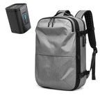 Men Travel Backpack vacuum compression 17 inch Laptop Backpack Business Large Capacity school Backpack Expanded Hiking backpack