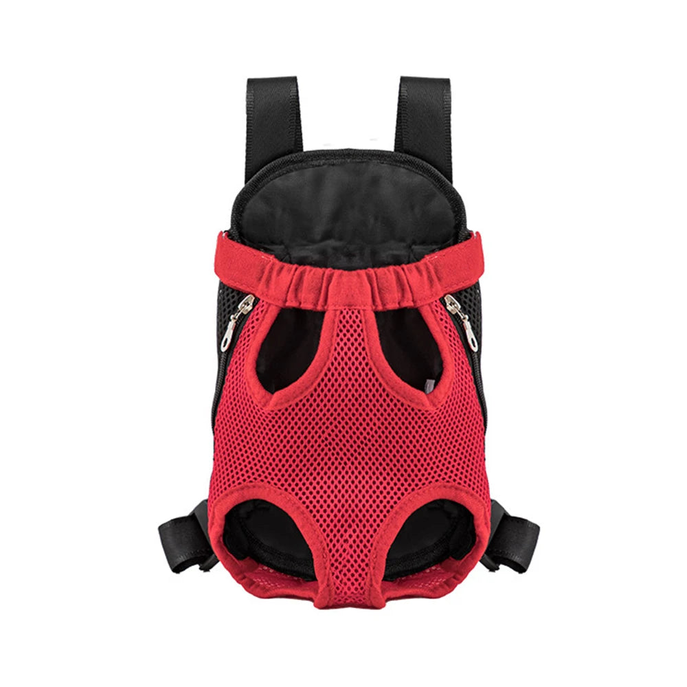 Adjustable Pet Backpack Carrier for Cats & Small Dogs