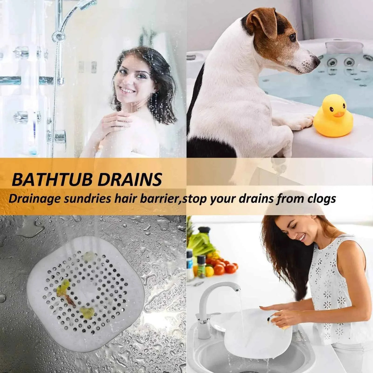 Plug Stopper Kitchen Sewer Silicone Bathroom Floor Bathtub WaterFilter Home Accessories shower drain hair catcher sink strainer