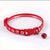Colorful Adjustable Cat Collar with Bell